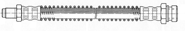 Jarruletku (Taka-akseli)  art. 32507