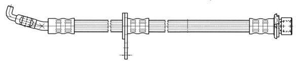 Jarruletku (Etuakseli, oikea)  art. 50809