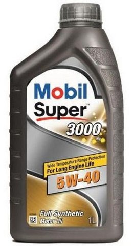 Moottoriöljyt Moottoriöljy MOBIL SUPER 3000 5W-40 1L  art. 151775