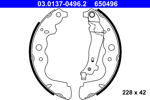 Jarrukenkäsarja (Taka-akseli)  art. 03013704962