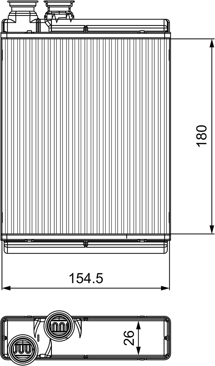 Lämmityslaitteen kenno  art. 811517