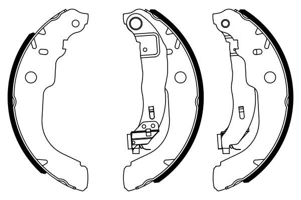 Jarrukenkäsarja (Taka-akseli)  art. 0986487960