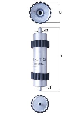 Polttoainesuodatin  art. KL1102