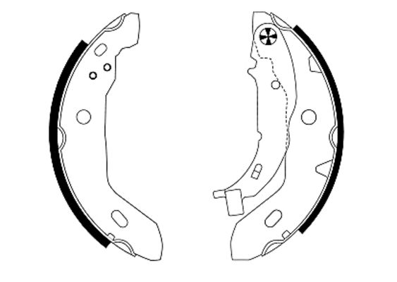 Jarrukenkäsarja (Taka-akseli)  art. 91053000