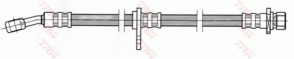 Jarruletku (Taka-akseli, vasen)  art. PHD465