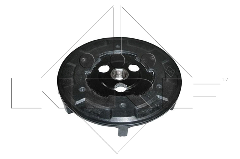 Vääntiölevy, magneettikytkin (kompressori) (Takana)  art. 38474