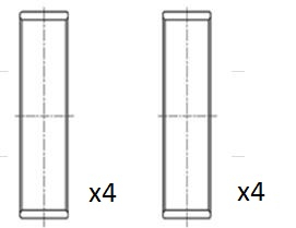 Kiertokangen laakeri  art. BB2017STD