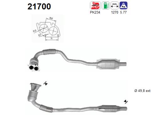 Katalysaattori (Edessä)  art. 21700